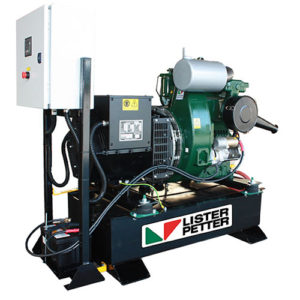 Image of 5.5kVA 1 phase diesel generator with Lister petter engine
