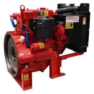 21kW at 3000 RPM Crossley Diesel Fire Engine - Radiator Cooled