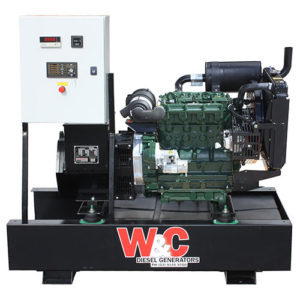 Image of 16.5kVA 3 phase diesel generator with Lister Petter engine