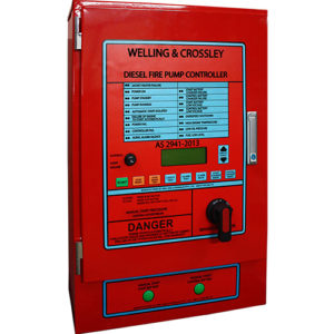 Image of diesel fire control panel AS2941-2013