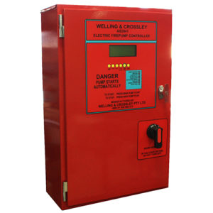 Image of electric fire control panel