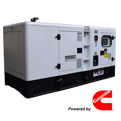 Image of 63kVA diesel generator ED63CuYE-3