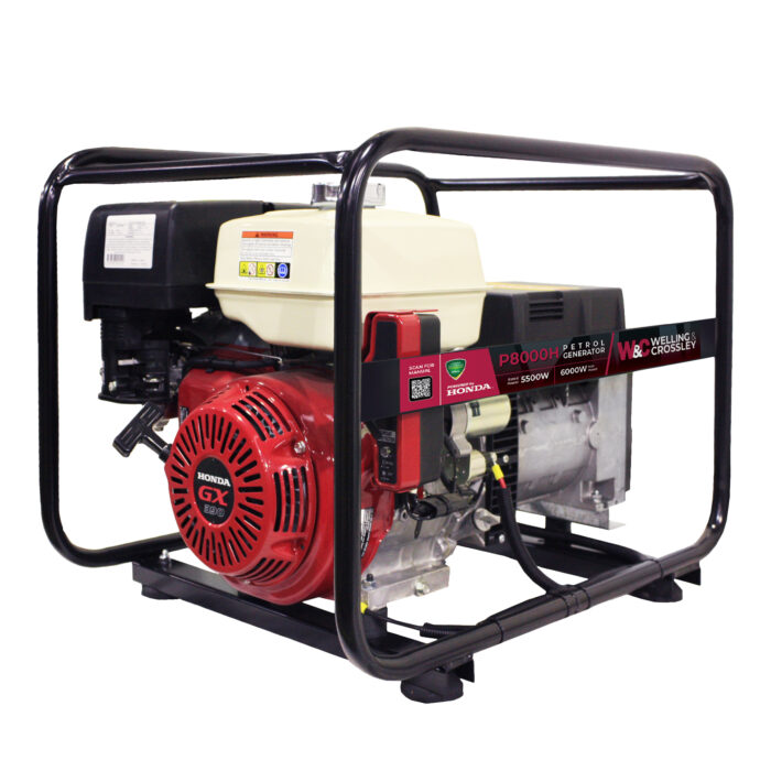 8kVA Honda Powered Generator with E-Start