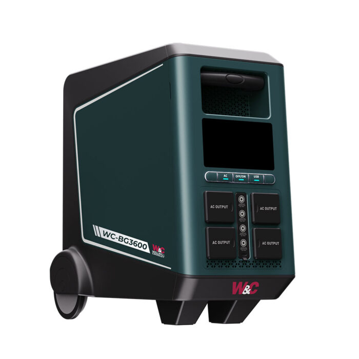 3600W, 3840Wh Portable Power Station - Image 3