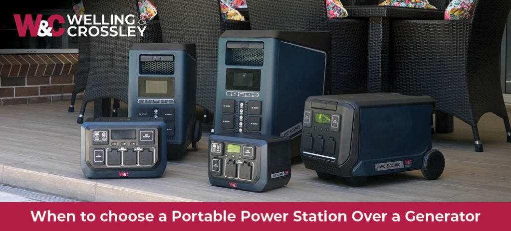 When to choose a Portable Power Station Over a Generator