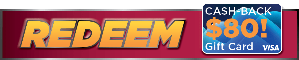 Redeem $80 Gift Card