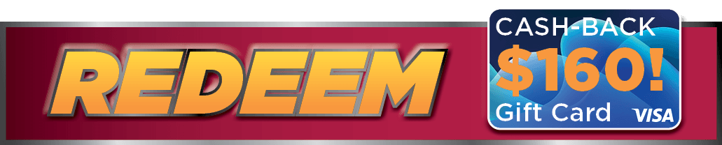 Redeem $160 Gift Card